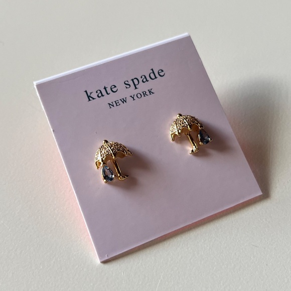Rain Or Shine Pavé Studs | Kate Spade - Picture 3 of 4